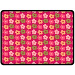 Little Flowers Garden   Fleece Blanket (Large)