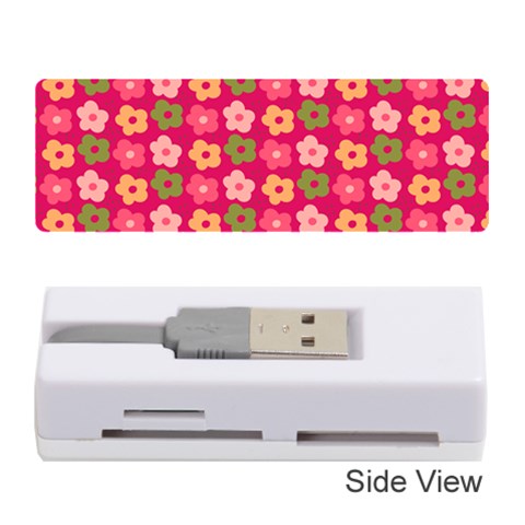 Little Flowers Garden   Memory Card Reader (Stick) from ArtsNow.com Front