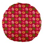 Little Flowers Garden   Large 18  Premium Round Cushion 