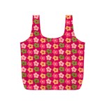 Little Flowers Garden   Full Print Recycle Bag (S)