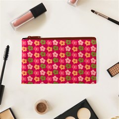 Little Flowers Garden   Cosmetic Bag (XS) from ArtsNow.com Front