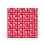 Little Flowers Garden   Satin Bandana Scarf 22  x 22 