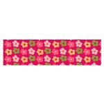 Little Flowers Garden   Oblong Satin Scarf (16  x 60 )