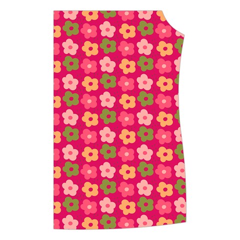 Little Flowers Garden   Women s Button Up Vest from ArtsNow.com Front Left