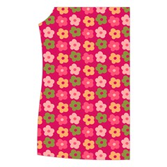 Little Flowers Garden   Women s Button Up Vest from ArtsNow.com Front Right