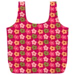 Little Flowers Garden   Full Print Recycle Bag (XXL)