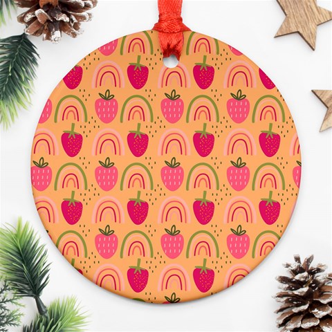 The Cutest Harvest   Ornament (Round) from ArtsNow.com Front