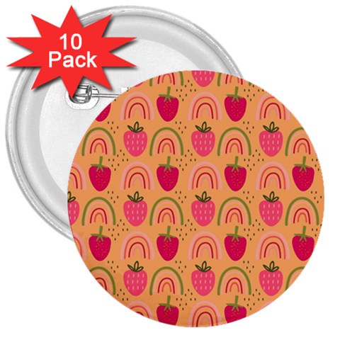 The Cutest Harvest   3  Button (10 pack) from ArtsNow.com Front