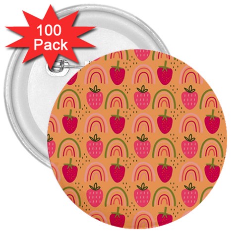 The Cutest Harvest   3  Button (100 pack) from ArtsNow.com Front