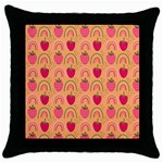 The Cutest Harvest   Throw Pillow Case (Black)