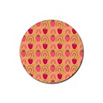 The Cutest Harvest   Rubber Coaster (Round)