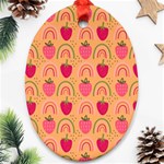 The Cutest Harvest   Oval Ornament (Two Sides)