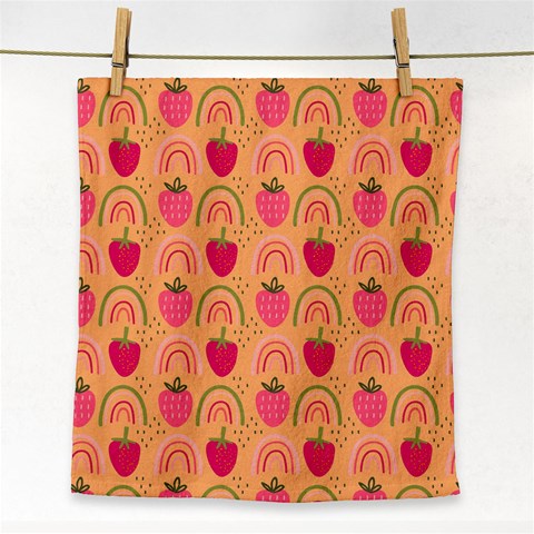 The Cutest Harvest   Face Towel from ArtsNow.com Front