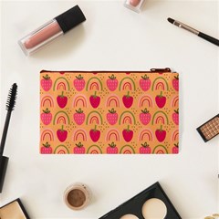 The Cutest Harvest   Cosmetic Bag (Small) from ArtsNow.com Back