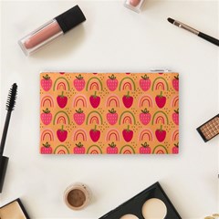 The Cutest Harvest   Cosmetic Bag (Small) from ArtsNow.com Back