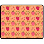 The Cutest Harvest   Fleece Blanket (Medium)