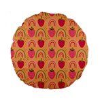 The Cutest Harvest   Standard 15  Premium Round Cushion 