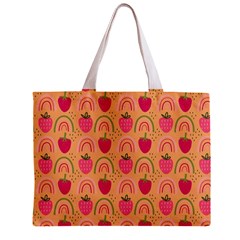 The Cutest Harvest   Zipper Mini Tote Bag from ArtsNow.com Back