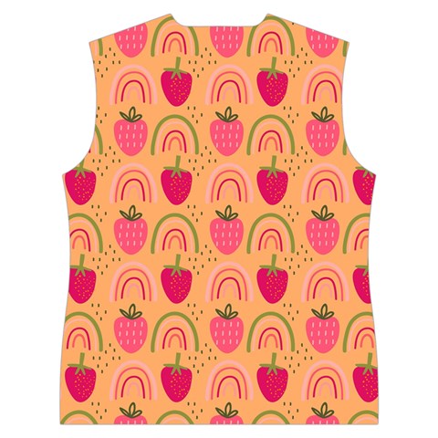 The Cutest Harvest   Women s Button Up Vest from ArtsNow.com Back