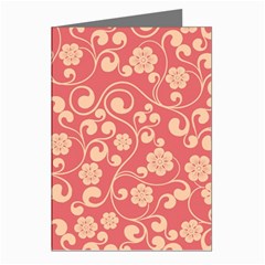 Pink Floral Wall Greeting Cards (Pkg of 8) from ArtsNow.com Left