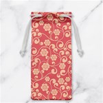 Pink Floral Wall Jewelry Bag