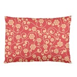 Pink Floral Wall Pillow Case