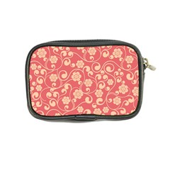 Pink Floral Wall Coin Purse from ArtsNow.com Back