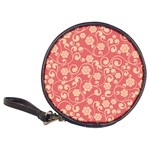 Pink Floral Wall Classic 20-CD Wallet