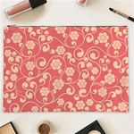 Pink Floral Wall Cosmetic Bag (XXL)