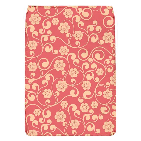 Pink Floral Wall Removable Flap Cover (L) from ArtsNow.com Front