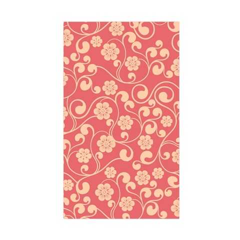 Pink Floral Wall Duvet Cover Double Side (Single Size) from ArtsNow.com Front