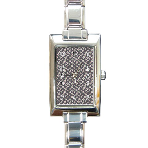 Little Spring Blossom  Rectangle Italian Charm Watch from ArtsNow.com Front