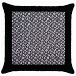 Little Spring Blossom  Throw Pillow Case (Black)