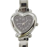 Little Spring Blossom  Heart Italian Charm Watch