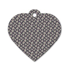 Little Spring Blossom  Dog Tag Heart (Two Sides) from ArtsNow.com Front