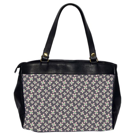 Little Spring Blossom  Oversize Office Handbag (2 Sides) from ArtsNow.com Back