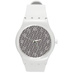 Little Spring Blossom  Round Plastic Sport Watch (M)