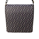 Little Spring Blossom  Flap Closure Messenger Bag (L)