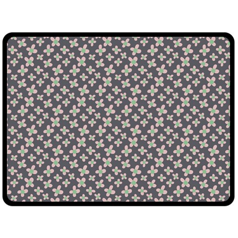 Little Spring Blossom  Double Sided Fleece Blanket (Large) from ArtsNow.com 80 x60  Blanket Front