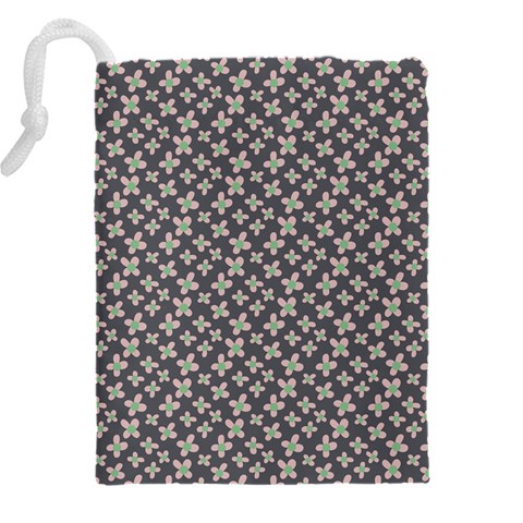 Little Spring Blossom  Drawstring Pouch (5XL) from ArtsNow.com Back