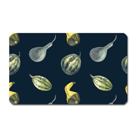 Vintage Vegetables Zucchini Magnet (Rectangular) from ArtsNow.com Front