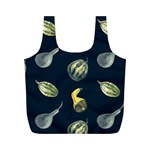 Vintage Vegetables Zucchini Full Print Recycle Bag (M)