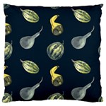 Vintage Vegetables Zucchini Large Flano Cushion Case (One Side)