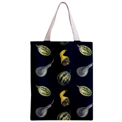 Vintage Vegetables Zucchini Zipper Classic Tote Bag from ArtsNow.com Back