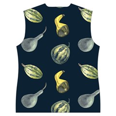 Vintage Vegetables Zucchini Women s Button Up Vest from ArtsNow.com Back