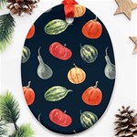 Vintage Vegetables  Ornament (Oval)