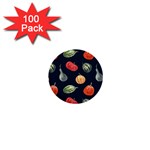 Vintage Vegetables  1  Mini Button (100 pack) 