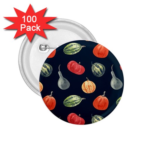 Vintage Vegetables  2.25  Button (100 pack) from ArtsNow.com Front