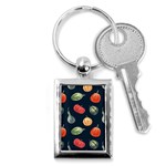 Vintage Vegetables  Key Chain (Rectangle)