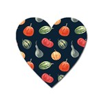 Vintage Vegetables  Magnet (Heart)